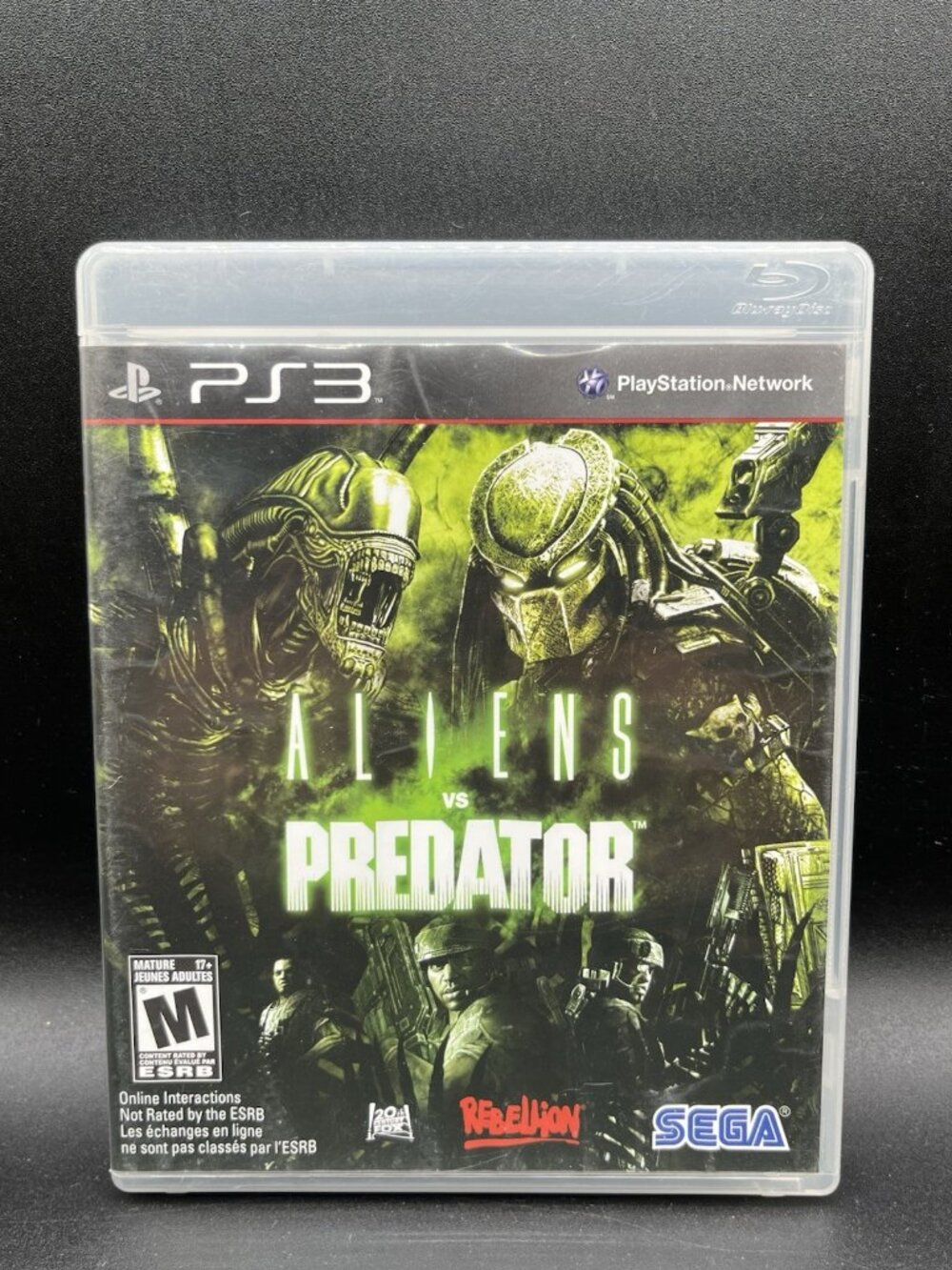Aliens vs. Predator (Sony PlayStation 3, 2010) PS3 Complete With Manual ✅